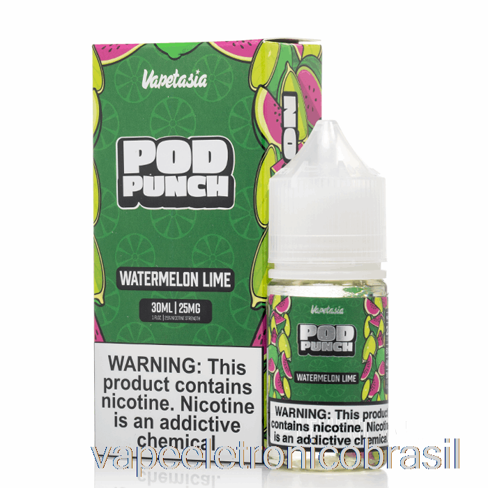 Vape Vaporesso Melancia Limão - Vapetasia Pod Punch Sais - 30ml 50mg